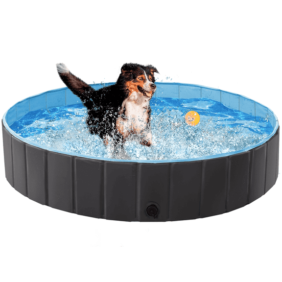 Yaheetech Soft Sided Above Ground Pool Round 12” 12”