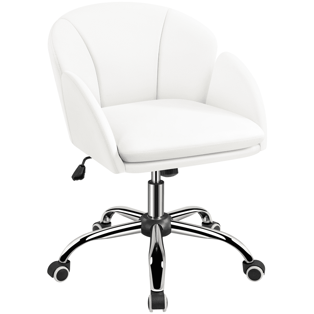 Swivel vanity chair with wheels discount