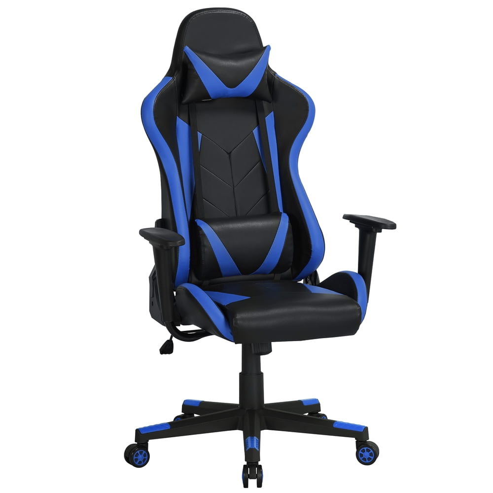 Yaheetech Video Game Chairs High Back Computer Gaming Chair Ergonomic  Racing Office Chair with Lumbar Support Swivel Task Chair 