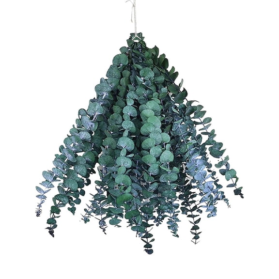 Yahome 10 Pcs Dried Eucalyptus Stems for Shower 16" Real Natural Hanging Eucalyptus Stems Real Fresh Leaves Branches Hanging Plants for Vase Filler Party Present Bathroom DIY Decor