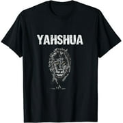 Yahshua's Majestic Strength: Lion of Judah T-Shirt