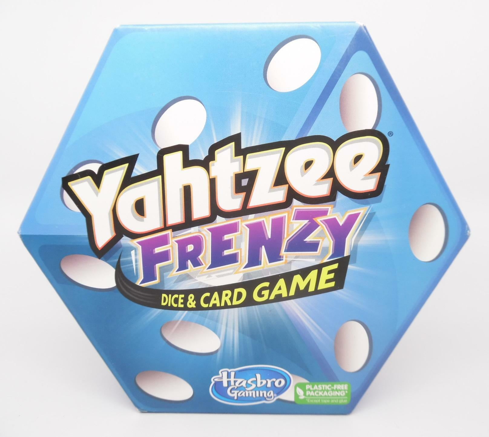 Hasbro Gaming's Yahtzee Frenzy Board, Dice & Card Game for Ages 8+
