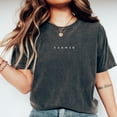 thumbnail image 1 of Yahweh Minimal Christian Faith Quote Shirt with Clean Religious Typography Design for Everyday Wear Comfort Colors Unisex Cotton T-Shirt, Size S-3XL, 1 of 3