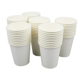 Disposable 2 pack - 8oz White Hot Drink Paper hot Cups