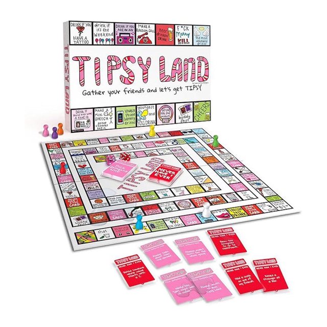 Yaiewey Drinking Board Game,Fun Tipsy Land Drinking Games,Interactive