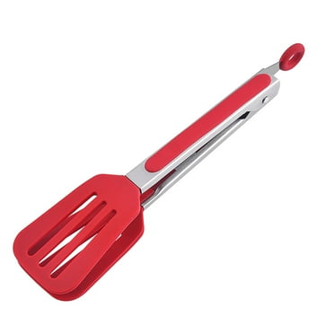 Yaiewey Kitchen Tongs For Cooking, Heavy Duty Spatula Tongs With Silicone Tips