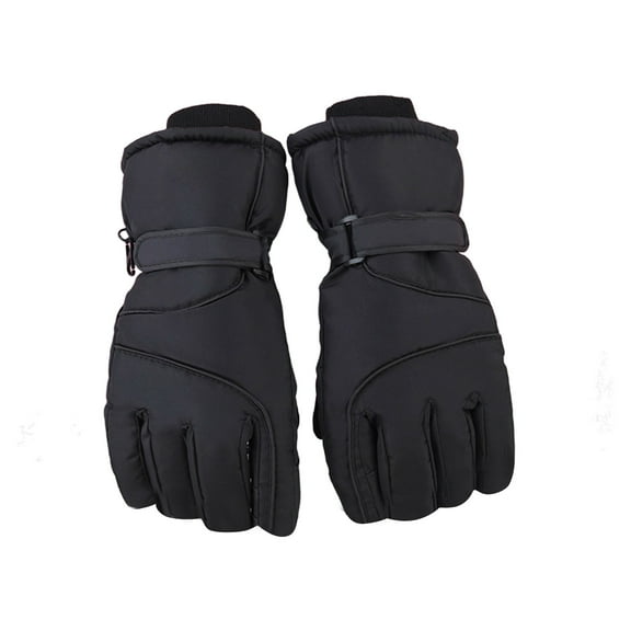 Yajing Mittens for Women Silver One Size Winter Gloves Outdoor Adult Men Women Snow Skating Snowboarding Windproof Warm Solid Ski Gloves
