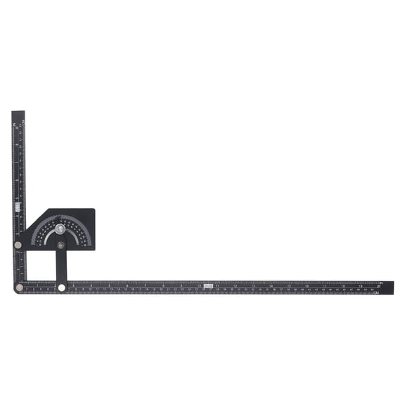 Yajisi 0180 Aluminum Bevel Protractor Universal Angle Finder, FourRod Construction, Woodworking & Cabinet Tool