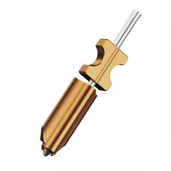 Yajisi 0.8mm Integrated Hardened Steel Nozzle Replacement for Flashforge AD5X 3D Printer Extruder Hotend Heating Block Part, High Speed 600mm/s, 3.54 in / 9 cm