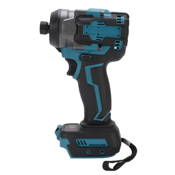 Yajisi 1/4in Cordless Impact Wrench - 550Nm High Torque Driver with 3 Speeds, LED Work Light, Compatible with BL1840 Lithium Battery