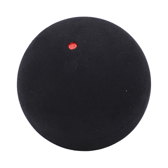 Yajisi 1.46 inches / 37 mm Single Red Dot Rubber Squash Balls for Beginner and Competition Training, Large Elasticity Sports Ball for Racket Sports