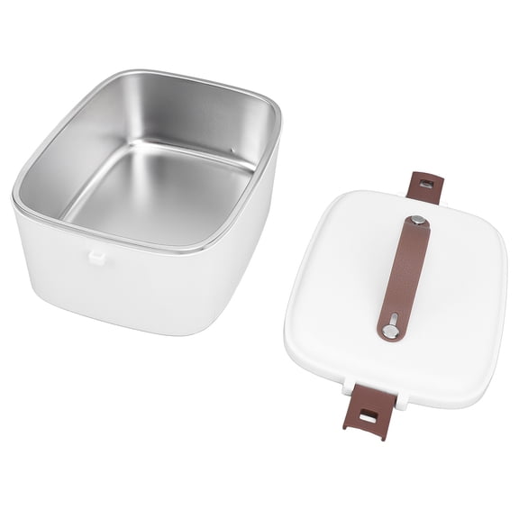 Yajisi 1.8L Electric Lunch Box Food Heater, Portable Food Warmer with SUS304 Stainless Steel Liner for Car and Home Dual Use (6.5 x 9.1 x 4.7 inches / 16.5 x 23 x 12 cm)