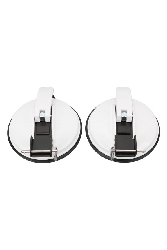 1 Pair Awning Holder Latch Style Stable Support Sturdy Awning Foot Holder for T4 T5 T6 Beach Transporter T7 ID.Buzz Camper Caravan Motorhome White 4.72 In / 12 cm