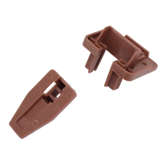 Yajisi 10Pack Drawer Track Guide & Glides Set Plastic Dresser Center Mount Slides with Screws, Precise Positioning, Easy DIY Installation