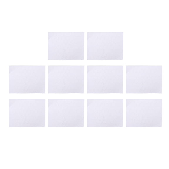 Yajisi 10-Pack Hex Textured Non-Slip Grip Stickers for Gaming Mouse, Phone, Laptop, Tablet Sweat Absorbent, Acrylic, Easy Peel