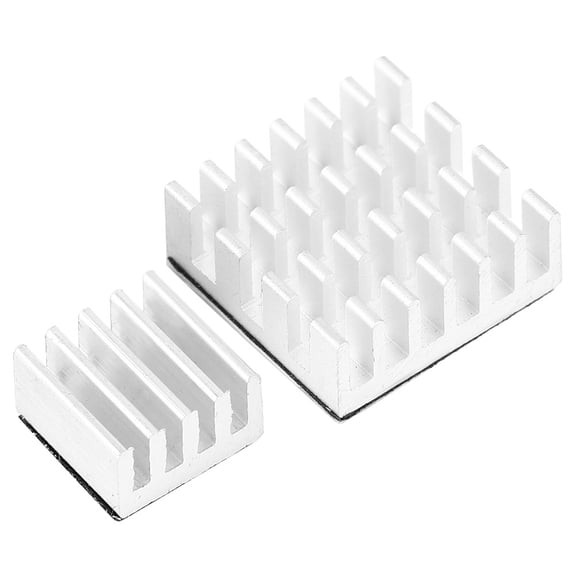 Yajisi 10 Set Aluminum Heat Sink CPU Cooler with Adhesive for Raspberry Pi 2/3/4B