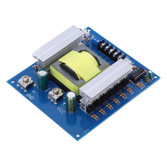 Yajisi 1000W High Frequency Power Inverter Module DC 12V/24V to AC Boost Board Modified Sine Wave Low Power Consumption Current Boost Module for Vehicle Auto Accessories