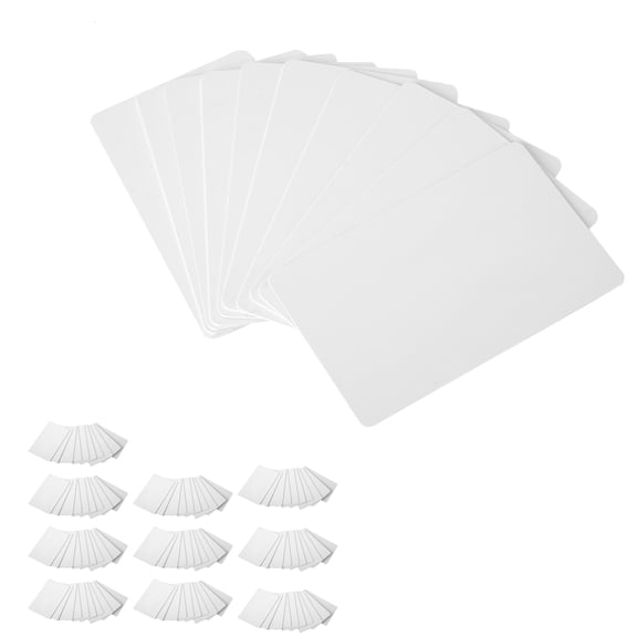 Yajisi 100pcs Set Contactless 125kHz Smart RFID Proximity ID Cards Read-Only EM4100 Access Badges for Door Entry Security Control Attendance & Membership Management, 3.4 x 2.1 inches / 8.6 x 5.4 cm
