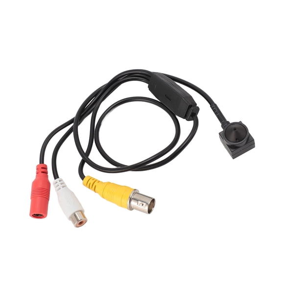 Yajisi 1080P HD 2MP Mini CCTV Surveillance Camera Module with RCA Audio Sound Output, 4-in-1 AHD TVI CVI CVBS Video, 15x15mm Security Camera for Face Recognition and Home Monitoring