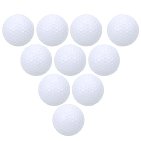 Yajisi 10Pcs Double Layer Golf Practice Balls Soft Putting Training Balls Golf Accessory, 1.7 inches / 42.6 mm