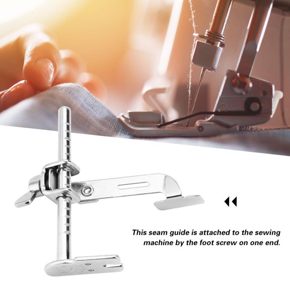 Yajisi 10pcs Sewing Adjustable Seam Guide for Industrial Sewing Machine K601 Metal Repair Tool, Perfect for Straight Lines and Accurate Spacing, Durable Sewing Machine Parts and Accessories, 11.4 oz