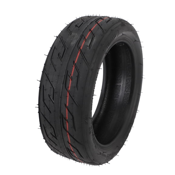 Yajisi 10x2.70-6.5 Electric Scooter Tubeless Tire Front Rear Wheel Vacuum Replacement, Heavy Duty Anti Slip Shock Resistant Innerless Rubber Tyre for Electric Scooters (10 inches / 25.4 cm)