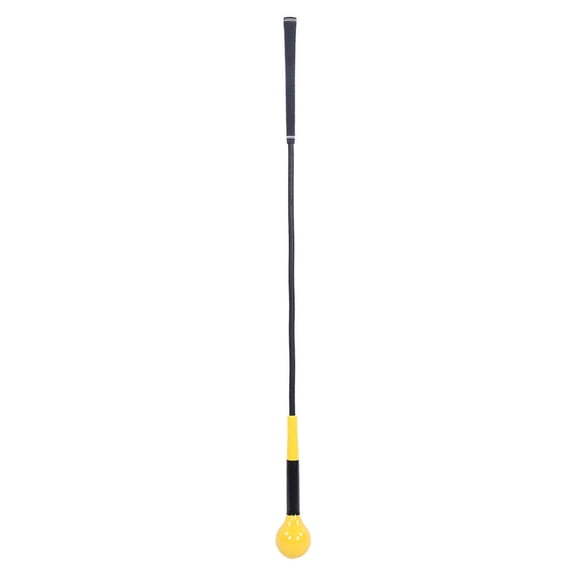Yajisi 115cm Indoor Golf Swing Trainer – Power, Strength & Tempo Practice Rod, Yellow