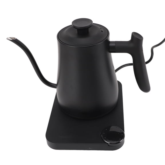 Yajisi 1200W Smart Electric Gooseneck Kettle with Precise Temperature Control, 1L / 34 fl oz Stainless Steel Fast Boiling Tea Kettle with HD Display Screen, 1200 Watts / 1.2 kW