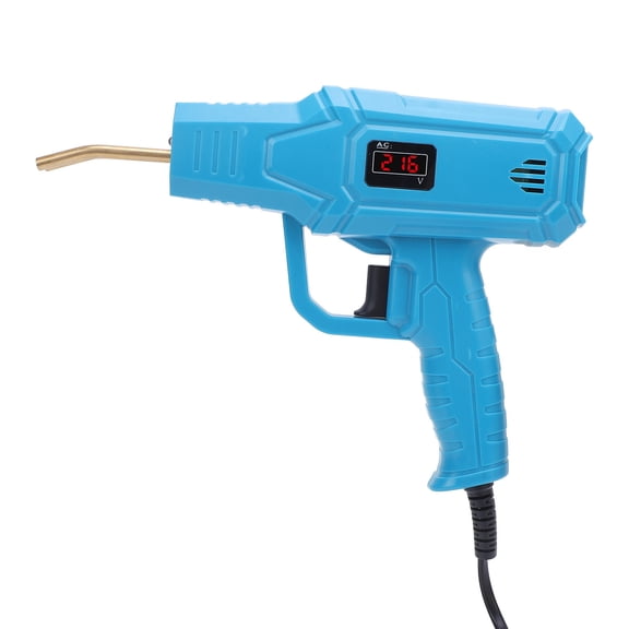 Yajisi 120W Corded Plastic Welder Kit – Fast 3‑Second Heat, 400℃ Direct‑Current, LCD Display, LED Light, Overheat Guard, 4‑Staple Types