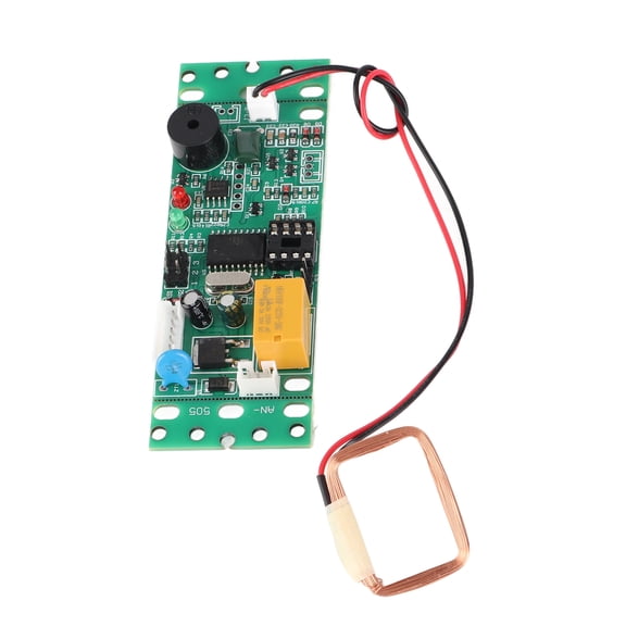 Yajisi 125khz RFID Reader Module Embedded Control Board Access Controller DC 9-12V for Home Security Indoor Outdoor Compatible with All ID Cards Harness and Manual Included 5-10cm Reading Range