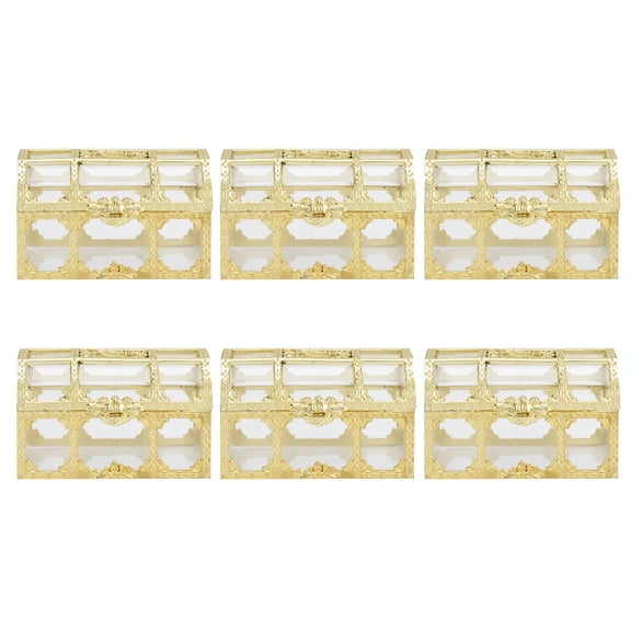 Yajisi 12PCS Hollow Out Candy Box Chocolate Gift Treat Boxes Container Case Wedding Party Favor, Small Gold, 9.06 inches / 23 cm