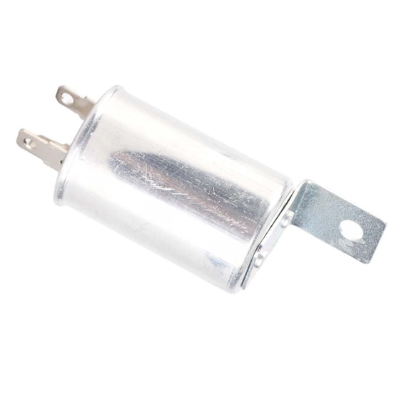 Yajisi 12V Car Indicator Flasher Relay Unit 3Pin Automotive Replacement Part Fit for Lotus Vehicles 502096 Aluminum Alloy Silver Flasher Relay Module