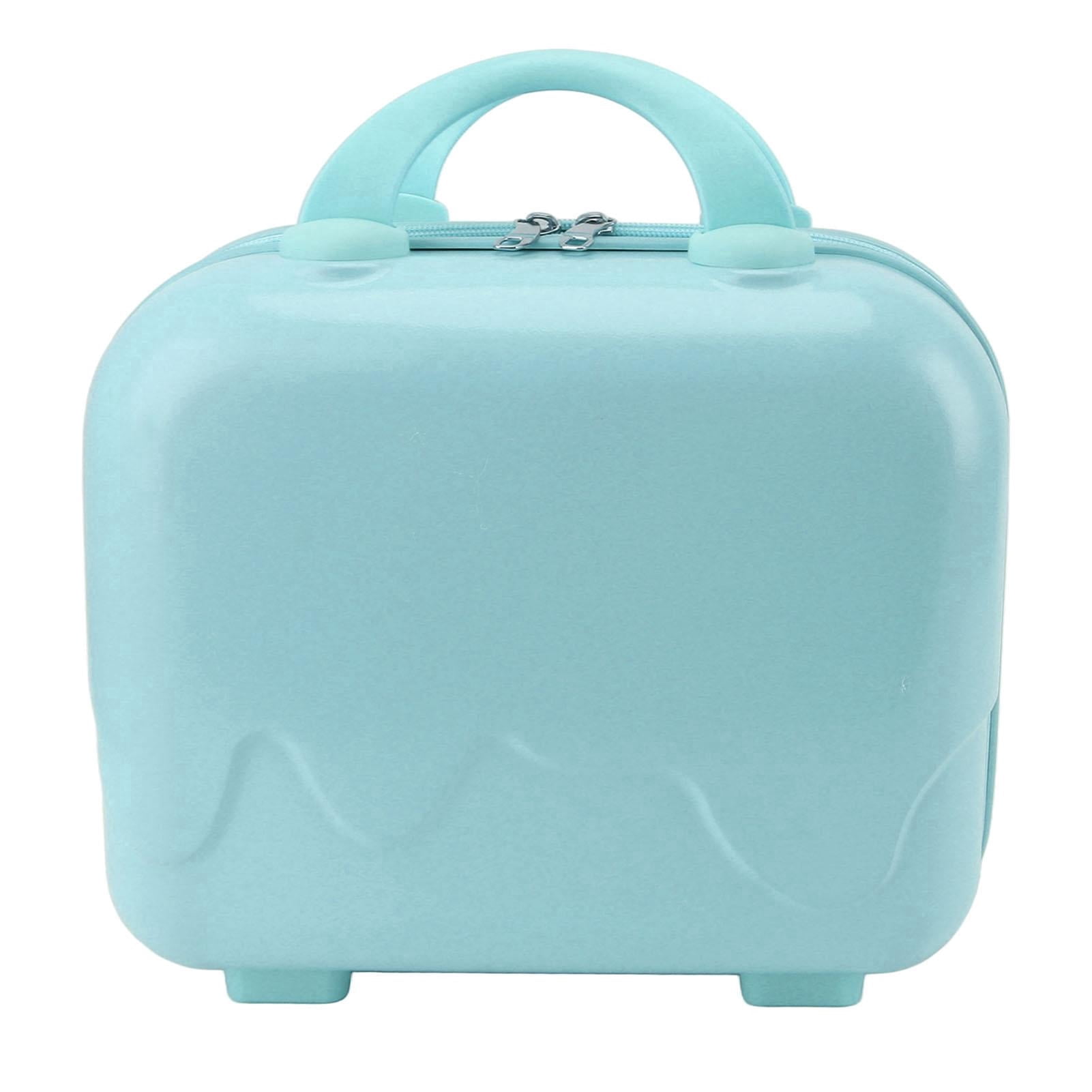 Yajisi 14" Blue Hard‑Shell Mini Carry‑On Luggage – Lightweight, Large Capacity, Anti‑Slip Feet, Durable ABS, Airline‑Approved