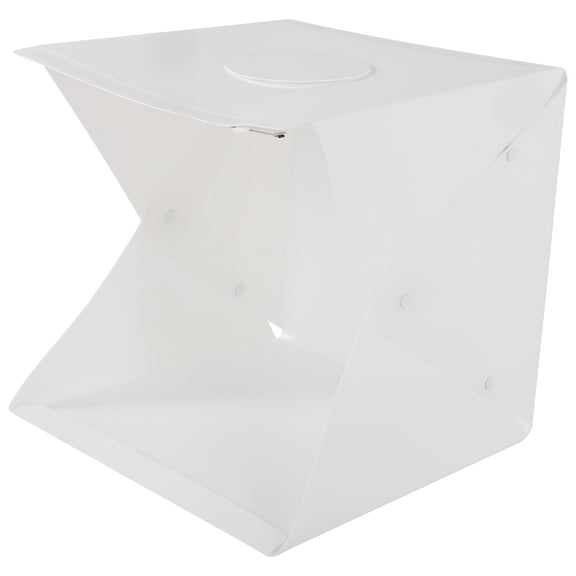 Yajisi 15.7 inches / 40 cm LED Foldable Lightbox Adjustable Brightness Photography Softbox Tent Kit with 6 Colors Backdrops for Tabletop Photo Studio, Portable Light Tent Set
