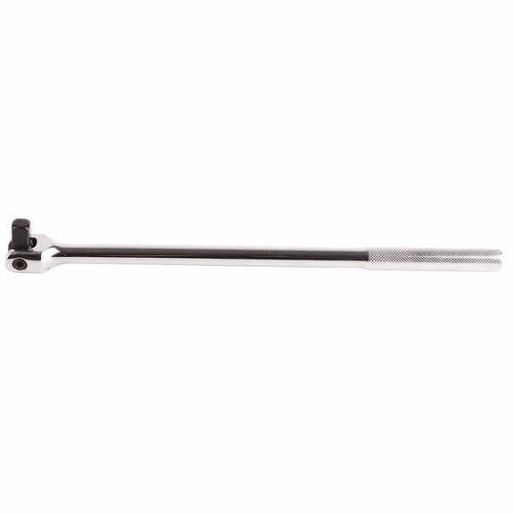 Yajisi 15-Inch Flex Head Breaker Bar, High-Torque 1/2-Inch Drive Chrome Vanadium Steel Extension Handle Premium Automotive Mechanical Socket Wrench (15 inches / 38.1 cm)