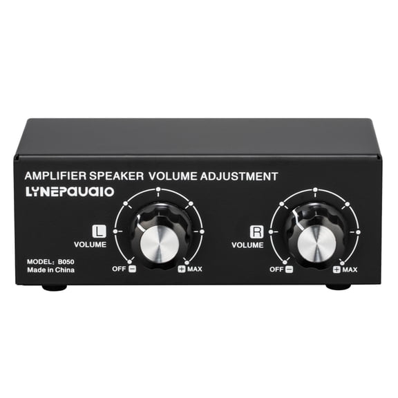 Yajisi 150W 14AWG Desktop Passive Speaker Volume Control Box Amplifier Speaker Volume Adjustment[cite: 1]