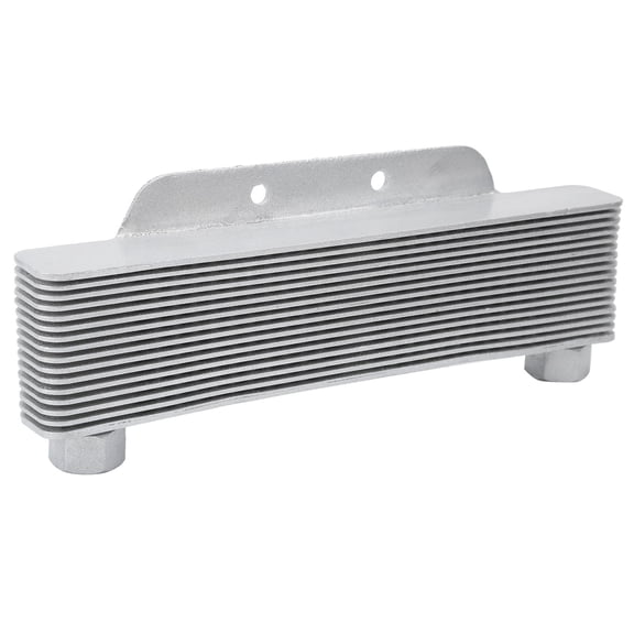 Yajisi 16 Rows Engine Oil Cooler Cooling Radiator Universal for 125-250CC Motorcycles ATV Dirt Bike Silver 9.4 in / 238 mm[cite: 1]