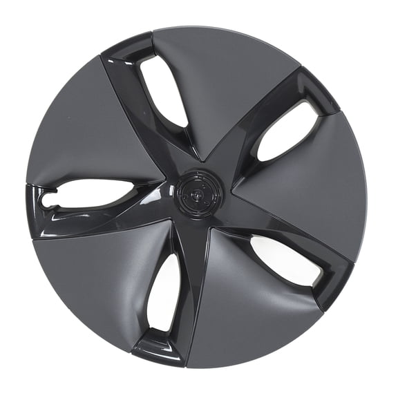 Yajisi 18 in. Replacement Wheel Hubcap Matte Black High Strength fits Tesla Model 3 2017-2023 (1 Pack)