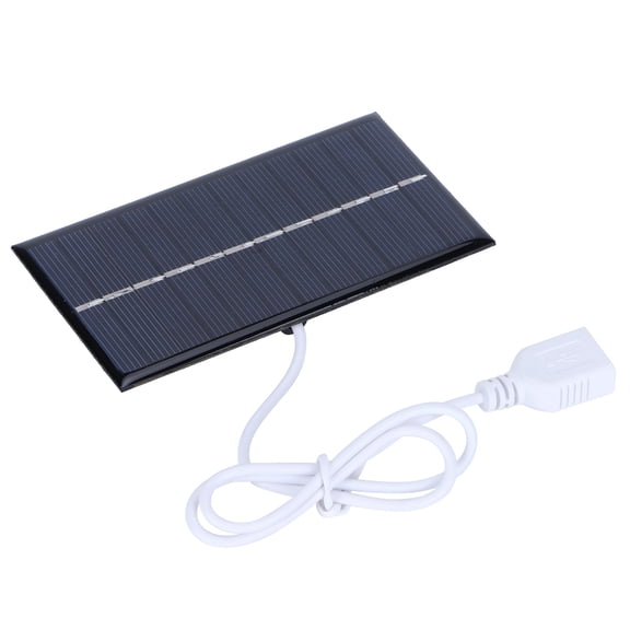 Yajisi 1W 6V Polysilicon Solar Panel High Efficiency DIY Solar Charging Board for Water Pumps and Science Projects 4.3x2.4 inches / 110x60 mm