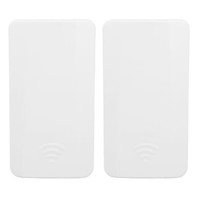 Yajisi 2.4G Wireless Bridge 300Mbps Outdoor WiFi Bridge Kit, 500m / 1640ft Long Range Point to Point IP65 Waterproof Wireless Network Bridge for Security