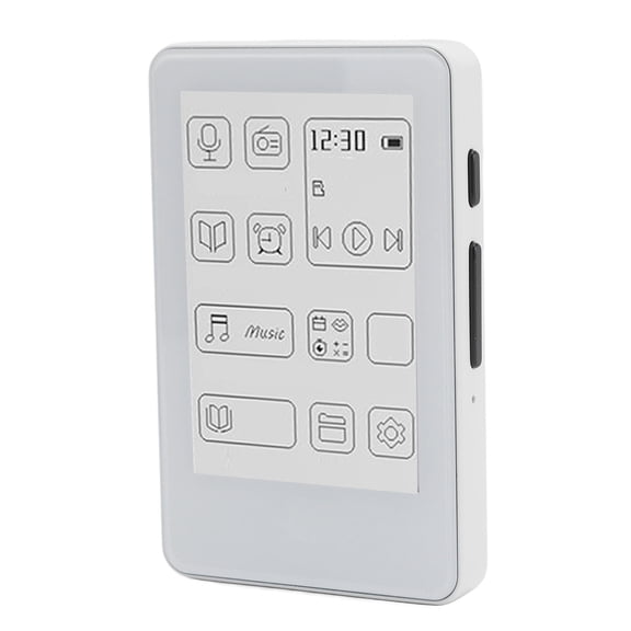Yajisi 2.7 Inch Eye Care Electronic Ink Screen MP3 Player with Bluetooth 5.0, Portable HiFi HD Touch Music Player and TXT E-Book Reader (2.7 in / 6.9 cm Screen)