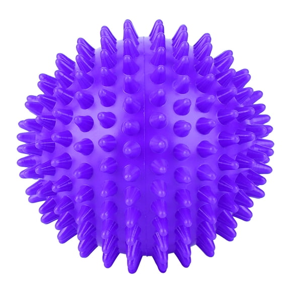 Yajisi 2.95 inches / 7.5 cm Spiky Massage Roller Compact Deep Tissue Therapy Ball Fitness Tool Purple