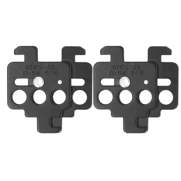 Yajisi 2 Pcs A4 Steel 3Hole SnapOn Circuit Breaker Lockout Device Secure Industrial Equipment Locking