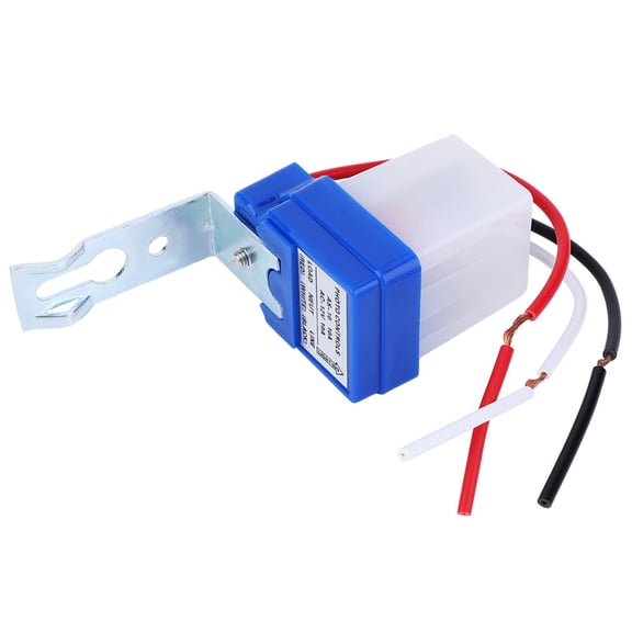 Yajisi 2 Pcs Automatic Light Switch Outdoor Photoswitch Sensor 12V DC Photosensor Street Lamp Controller, 4.33 inches / 11 cm