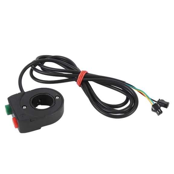 Yajisi 2 in 1 Motorcycle Horn Light Switch Handlebar Turn On Off Button for Scooter Electric Cycle with 59 Inches / 1.5 Meters Cable