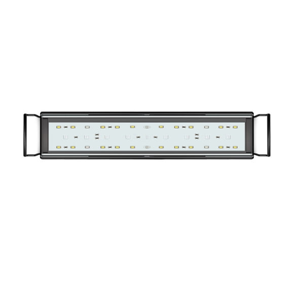 Yajisi 24/7 Lighting Full Spectrum Aquarium Light 18W LED Fish Tank Light with Extendable Bracket, Adjustable Timer and Brightness, 17.7-23.6 Inches - Column Shape
