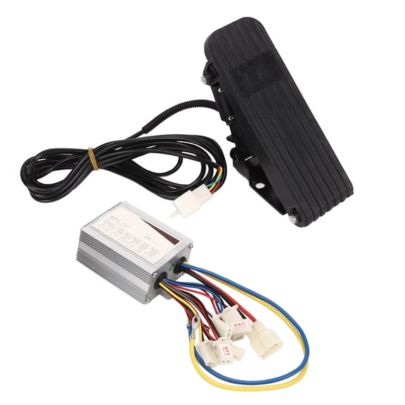 Yajisi 24V 350W Electric Bike Conversion Kit, Two Speed Controller and Foot Pedal Accelerator Set (8.66 inches / 22 cm)