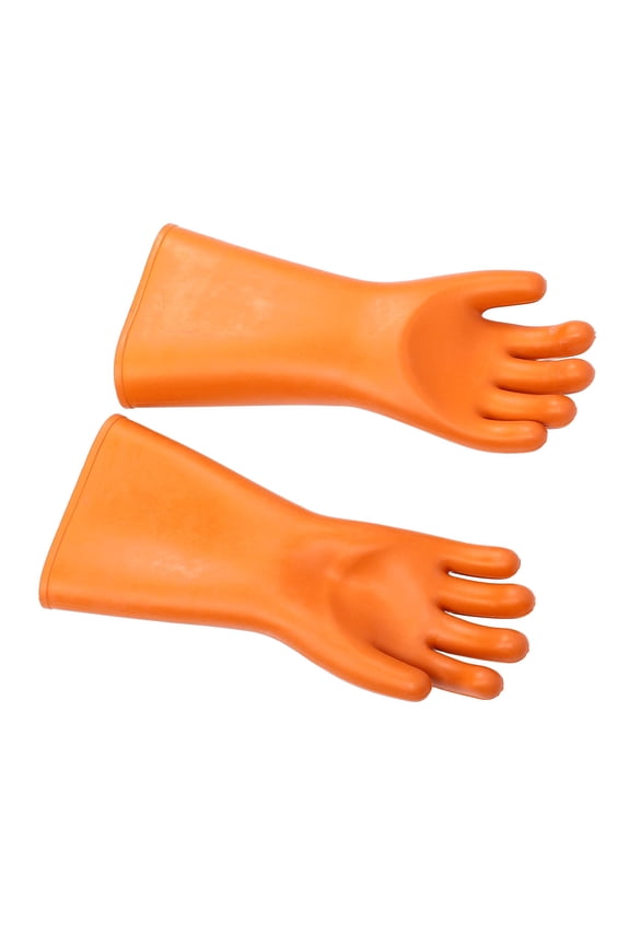 25kV 12kV High Voltage Rubber Gloves 1.8mm Thick, Insulated, Rugged, Comfortable, 1 Pair