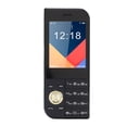 thumbnail image 1 of Yajisi 2G Cellphone Thin 2.8 Inch / 7.1 cm Bar Phone with Big Button Clear Sound Triple SIM Card Slots 3800mAh Battery FM Radio Bright Flashlight for Seniors Unlocked Standard Mobile Black, 1 of 9
