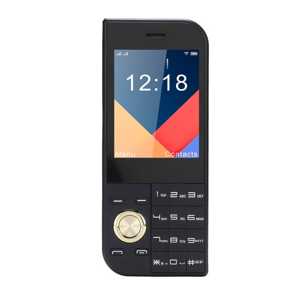 Yajisi 2G Cellphone Thin 2.8 Inch / 7.1 cm Bar Phone with Big Button Clear Sound Triple SIM Card Slots 3800mAh Battery FM Radio Bright Flashlight for Seniors Unlocked Standard Mobile Black